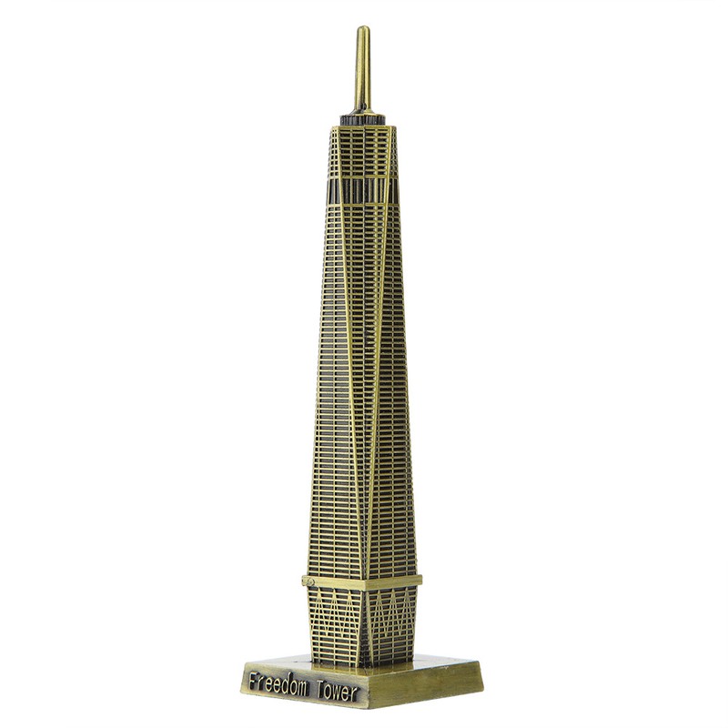 Novelty Metal New York Freedom Tower Model Home Office Decor
