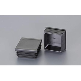 ESCO 2.4 x 2.4 inches (60 x 60 mm) Square Protective Cap (Black/2pcs) EA983FP-83