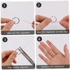 Operitacx Invisible Ring Size Adjusters Set Ring Smaller Adjuster S