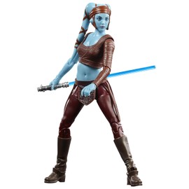 Star Wars - The Black Series - Juguete Aayla Secura a Escala de 15 cm - El Ataque de los Clones - Figura de acción Coleccionable - A Partir de 4 años