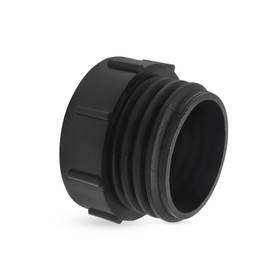Rierdge IBC Tote Adapter, 2" Fine Female to S60x6 Coarse Male Thread, 275-330 Gallon Water Tank Drain Adapter(Female Thread 2" Fine Thread & Male Thread S60x6 Coarse Thread)
