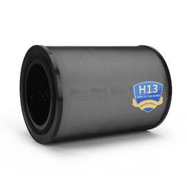 DR-HPA009 Replacement Filter Compatible with Dreo Macro Max S Air Purifier,H13 True HEPA Activated Carbon 3-Stage Filtration (1 Pack)