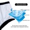 AQX Reusable Adult Swim Diapers Special Needs, Plastic Diaper Cover
