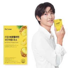 Dr.Lin Real Bromelain Pineapple Enzyme 30 sachets, 1 pack / 닥터린 리얼 브로멜라인 파인애플효소 30포, 1개