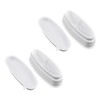 OATIPHO Nail Art Powder Storage Case 2pcs French Nail Dip