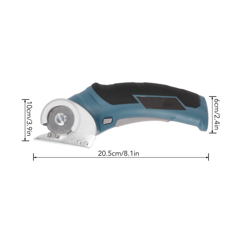 Focket Cordless Electric Scissors, 2000 mAh Mini Cutter Rotary Cutter