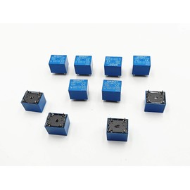 LUOYIMAO General Purpose Relay 10 pcs DC 3V Coil 5 Pins SPST Power Relay JQC-3F