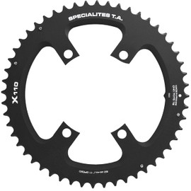 Spécialités TA X110 4 Arm 11 Speed Chainring, Outer 51t, Black