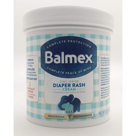 Balmex Diaper Rash Cream With Zinc Oxide 16 oz (Pack of 3)
