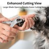 Professional Stainless Steel Dog Nail Clippers & Trimmers with Safety