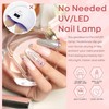 RoseFlower Dipping Powder Nails Kit, 6 Colours Nude Dip Nails