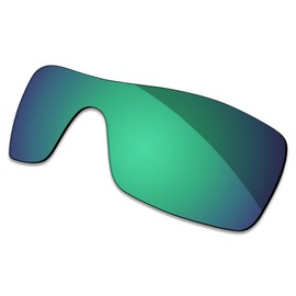 Acefrog 1.4 mm Thick AR Coated Polarised Replacement Lenses for Oakley Oil Rig Sunglasses - Moss Green - Inar Coated Polarized 1.4mm Thick