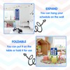 Qivine Children's Calendar, Daily Schedule, Visual Timetable with 70 English