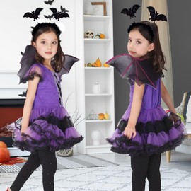 Joyesplay Halloween Bat Cosplay, Children, Witch, Bats, Witch Costume, Girls, Cute, Cosplay, Costume, Witch Vampire Costume, Halloween, Parties, Events, School Festivals, Stage Performances, Present