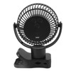 Portable Clip On Fan 4000mah Rechargeable Desktop Fan with LED
