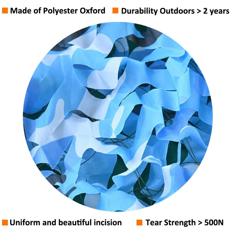 MOCNT Camouflage Net Blue Ocean Camouflage Net Camouflage Net Hunting