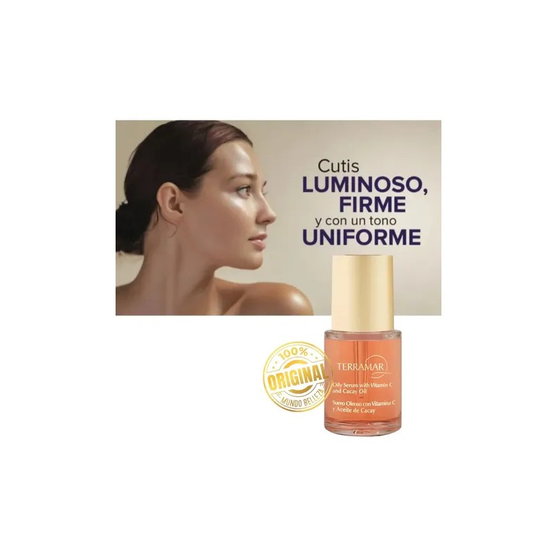 Suero Facial Oleoso Vitamina C Y Aceite De Cacay