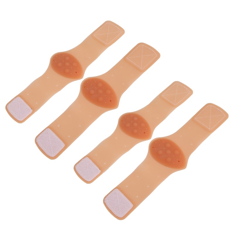 2 Pairs Arch Pad Adhesive Support Silicone Insole Elastic Flat