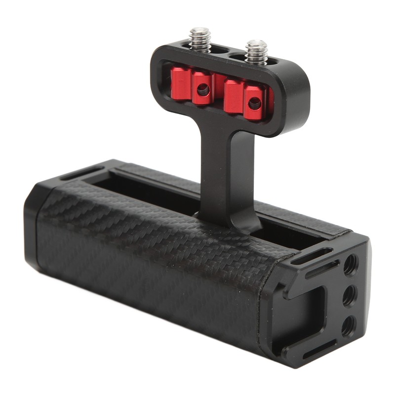 Camera Side Handle Handgrip Aluminum Alloy with 1/4in Screws For