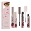 4D Silk Fiber Lash Mascara, Fber Lashes Mascara Waterproof, Long-Lasting,