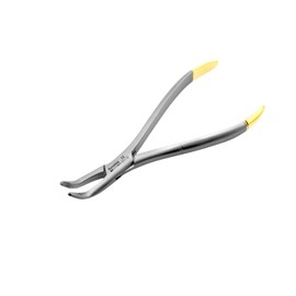 Cynamed Extraction Forceps, Fish Hook, Premium Stainless Steel (Right Angle)