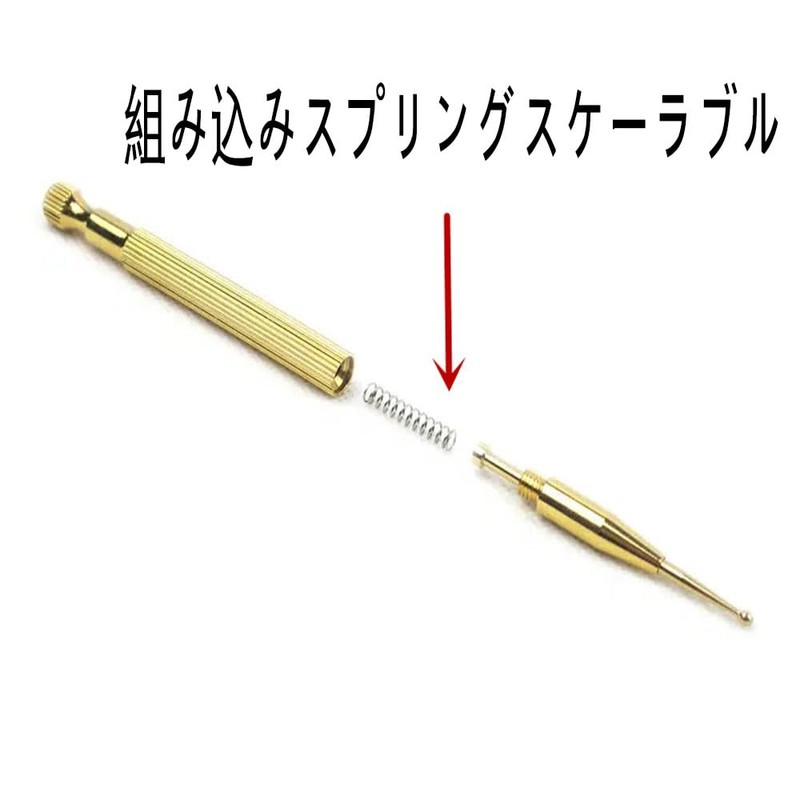 Brass ear needle stick, ear needle rod knock type, pressure