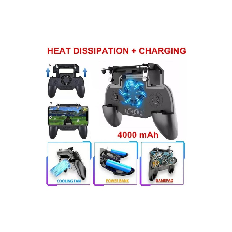 Bruggex Control de Juegos Para Celular Modelo Universal Gamepad Joystick