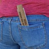 Wooden Ruler for a Carpenter's Finger Away from My Tools!