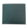 FRUH Smart Cow Leather Bifold Wallet for Men (Green), green