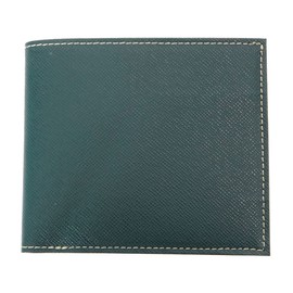FRUH Smart Cow Leather Bifold Wallet for Men (Green), green