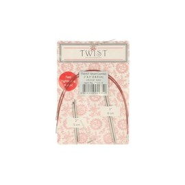 ChiaoGoo TWIST Short Combo Set 2" & 3" - US 0 (2mm) Circular Knitting Needles
