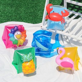 Children's Swimming Arm Ring Floats - Flamingo & Pineapple Water Sleeves Cherrylf1037 Sunflower Pair 30ea