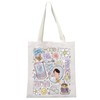MEIKIUP JIMIN Canvas Tote Bag K-pop Group Bangtan Shoulder Bag