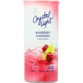 Crystal Light Raspberry Lemonade, 12 Quart 1.8 Ounce Canister (Pack of 3)