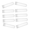 TOVINANNA 10pcs Bulk Test Tube Containers Lids Plastic Candy Storage
