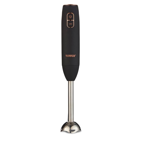 Tower Cavaletto T12059RG Stick Blender with Turbo Function, 600W, Black