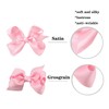 3 Inch Satin Bow for Little Girls - 2 Pcs