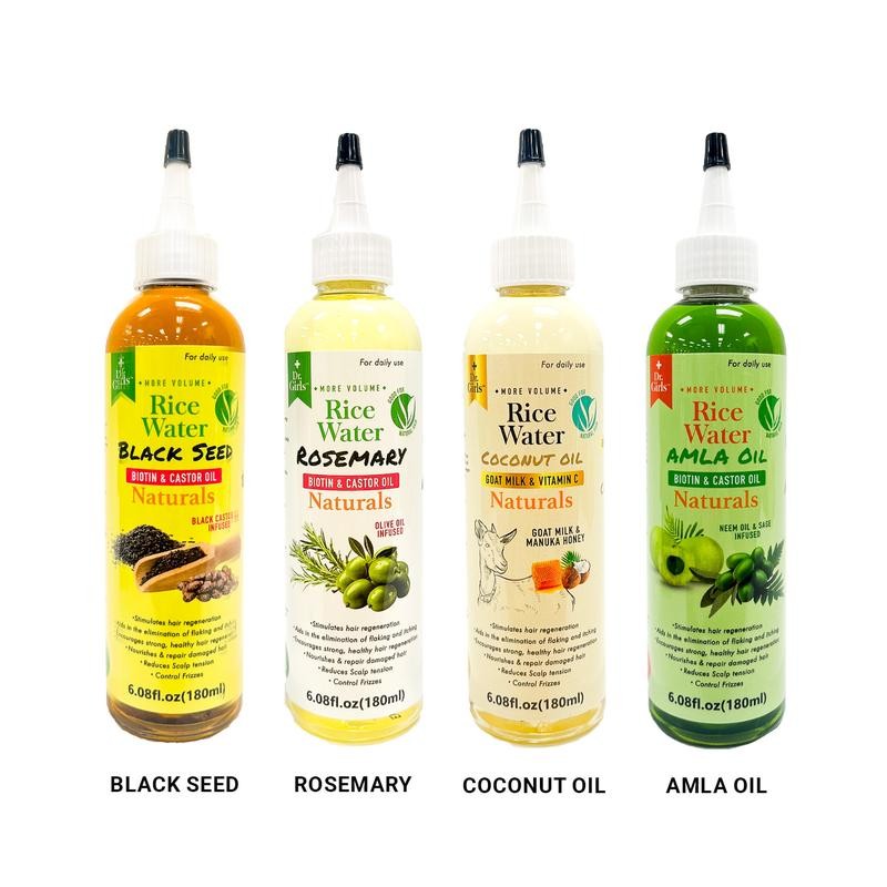 Dr.Girls More Volume Rice Water Hair Oil 6oz - Specification: