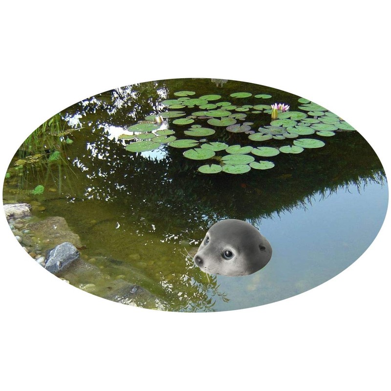 LS-LebenStil Decorative object floating animal seal Fred 17 cm seal