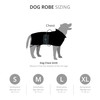 Mountain Paws Dog Drying Robe Microfibre Towel Super Absorbent or