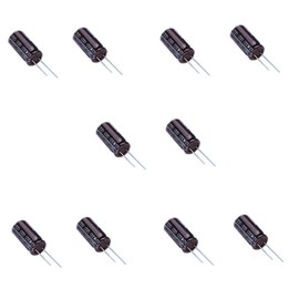 HeyNana - Electrolytic Capacitors 1000uF 1000mF 10V Aluminium Electrolytic Capacitor Pack of 10