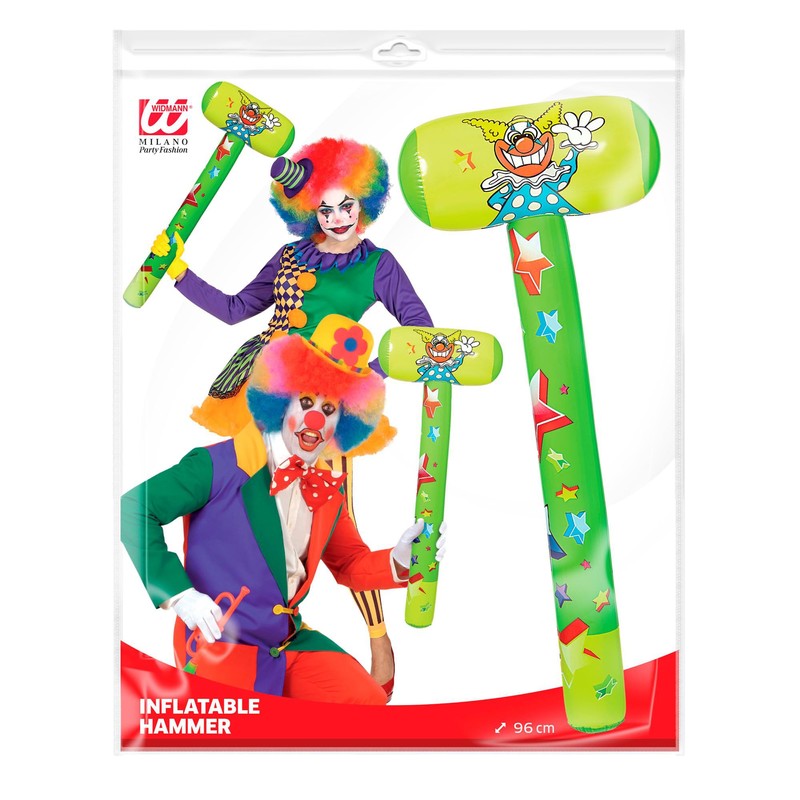 Widman Inflatable Clown Hammer - Adult Fancy Dress Accessory