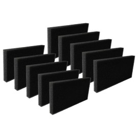 vhbw 10 x Foam Filter Compatible with Gorenje DA82IL, DE82, DA83ILS/I, DA92IL, DA82L, DA83IL/I, DE72, DE72/G, DA93ILS/I, DE71 Tumble Dryer