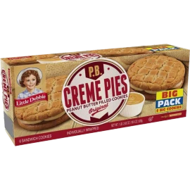 Little Debbie Peanut Butter Creme Pies - Big Pack, (9-Boxes)
