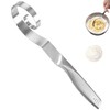 Dough Whisk Stainless Steel Seamless Multi-Purpose Bread Whisk with Non-Slip