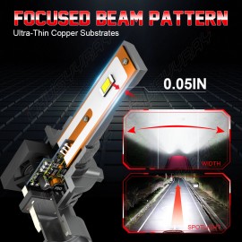 CHUSYYRAY For Jeep Grand Cherokee 2011 2012 2013 LED Headlight High/Low + Fog Lights Bulbs