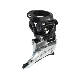 Shimano Deore M6025-H double front derailleur, high clamp, down swing, dual pull