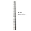 100pcs Male Header Pins,Straight Single Row 40 Pin 0.1 Inch