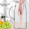 Artcome 60 Ounces Glass Iced Tea Pitcher with Stainless Steel