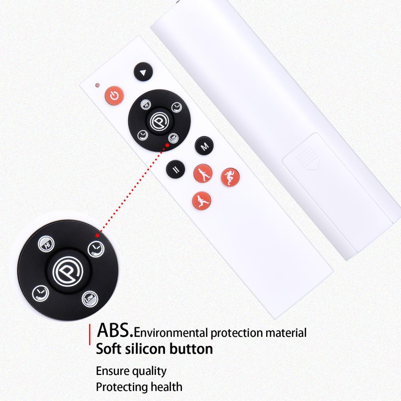 HZIME New Replace Remote Control Fit for Dailylife/PHAGATT/FELERDUN/HOTWAVE/SoftGym/TISSCARE/SEDOZIK/Mawuye/AXV/EILISON/PBYRD/Taevno/Homesy/SAVEYOUR/Wakeman/PUREROYI Vibration Plate